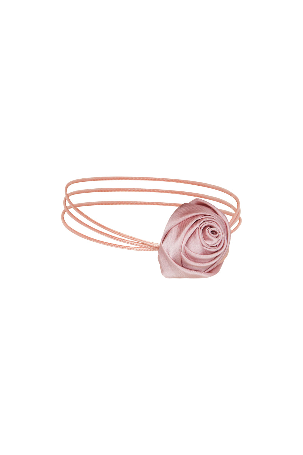 Pink Flower Choker