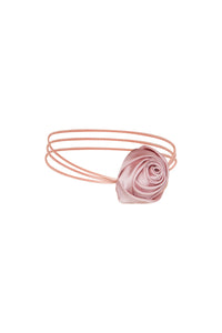 Pink Flower Choker