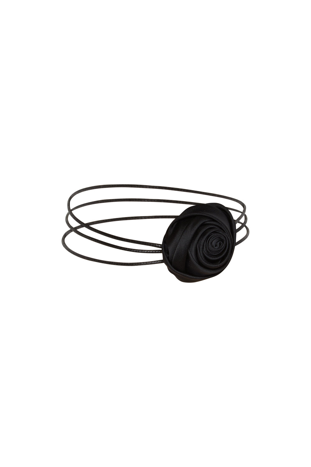 Choker Flor Negra