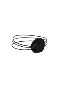 Choker Flor Negra