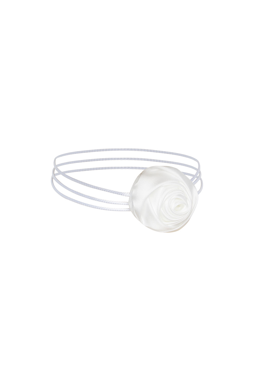 Choker flor Blanca