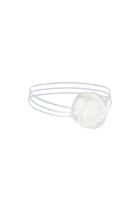 Choker flor Blanca