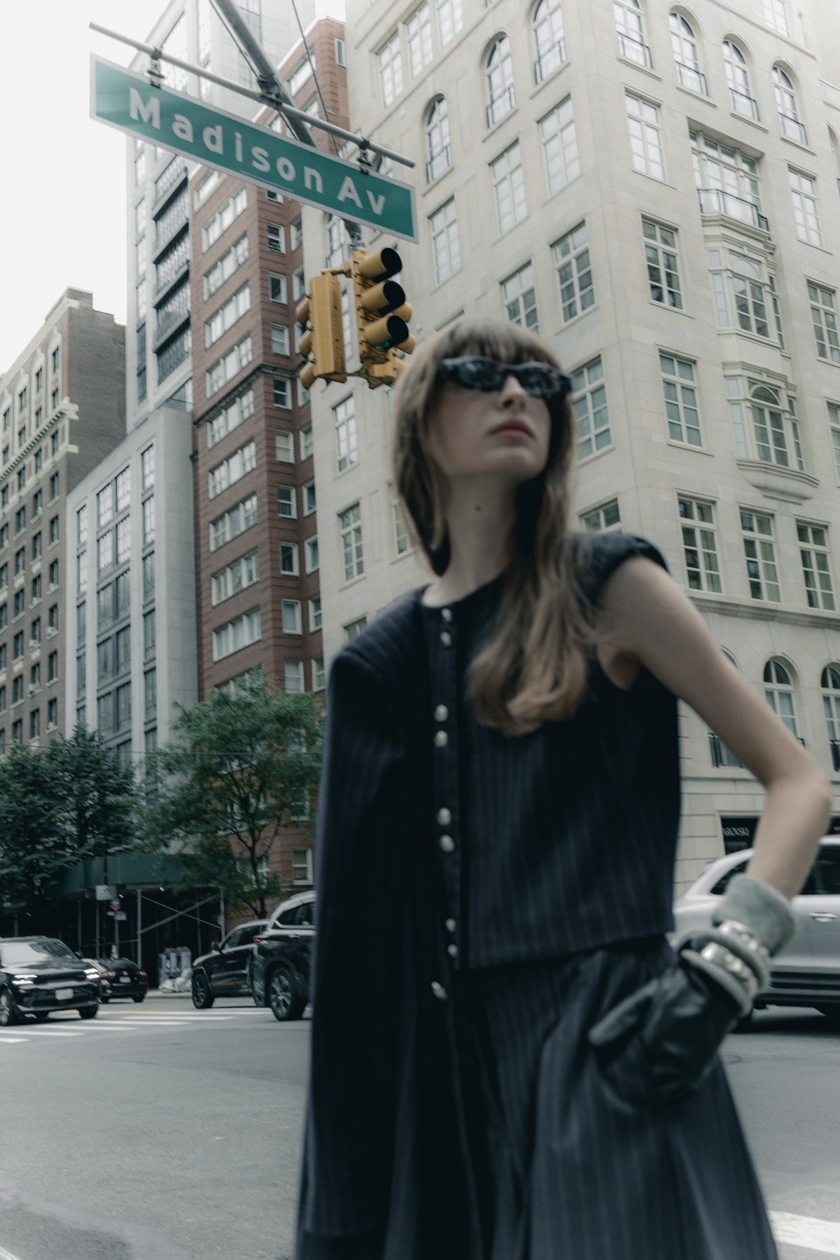 Veronica Navy Vest