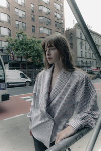 Iulene viyella checked shirt