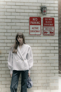 Iulene viyella checked shirt