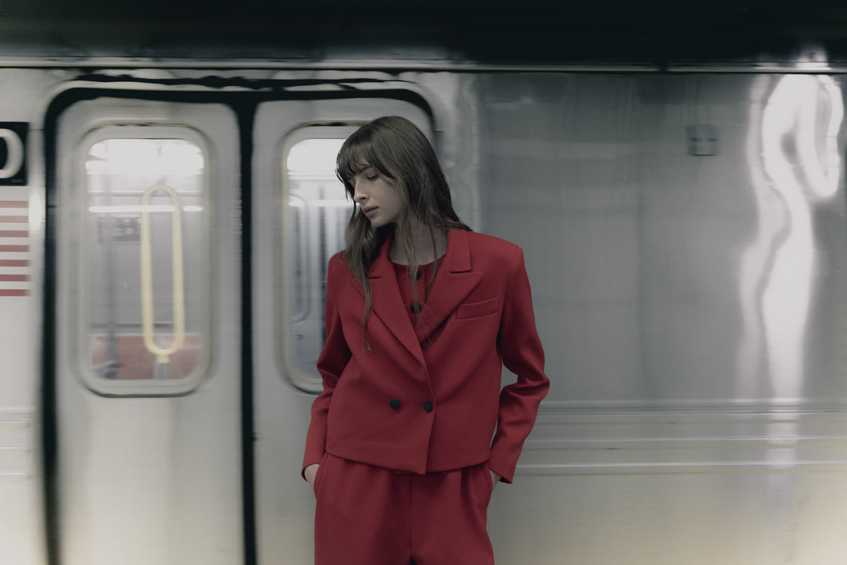 Chaqueta Chloe roja