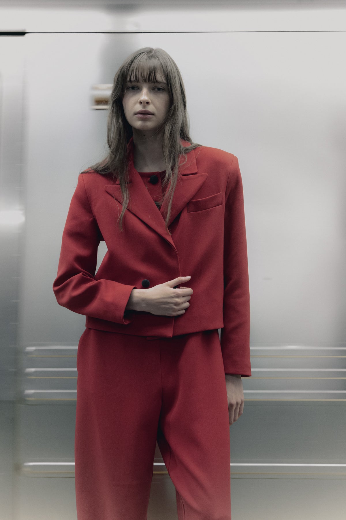 Chaqueta Chloe roja