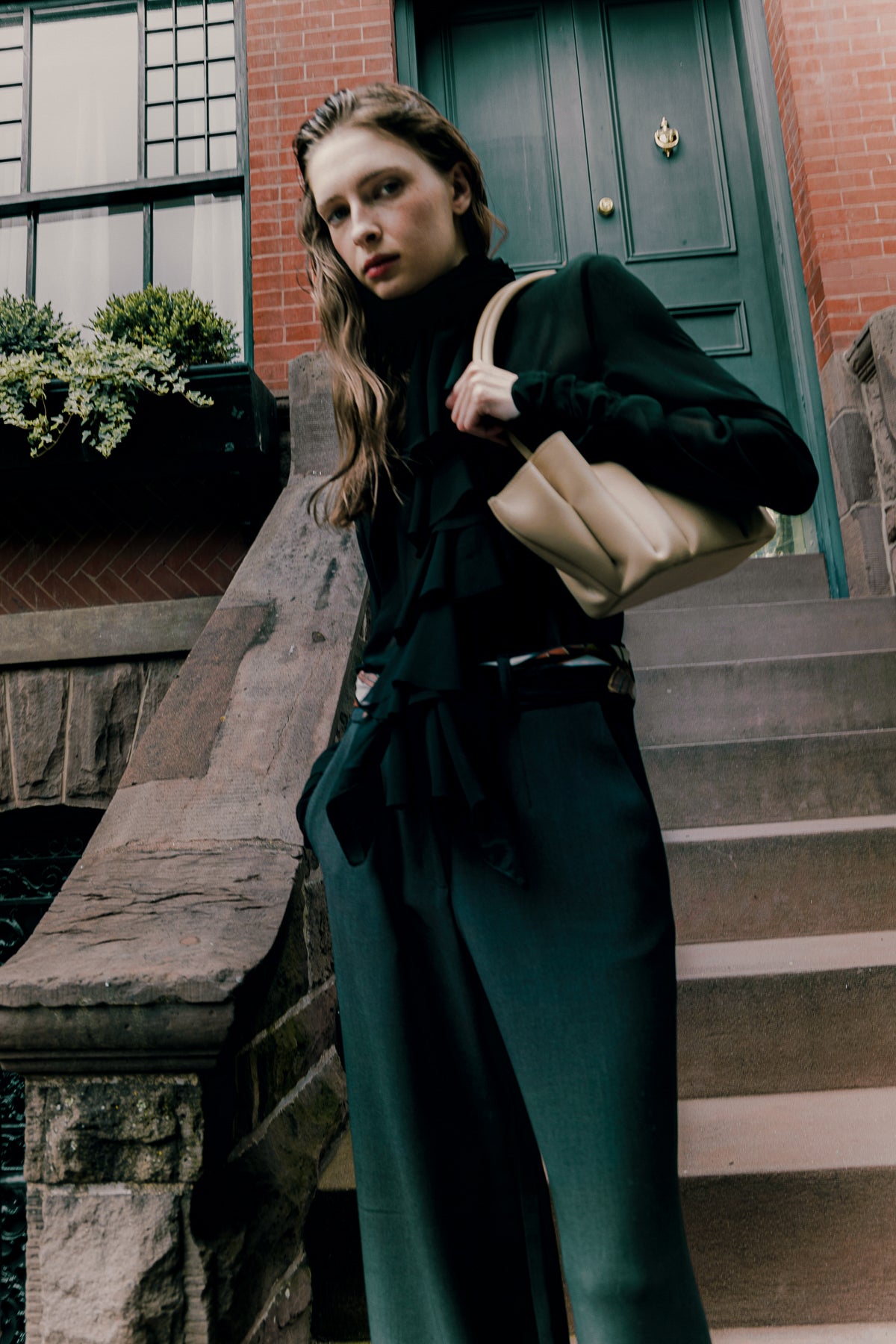 Black frills