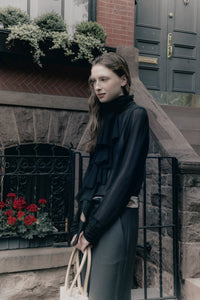 Blusa Crystal negro