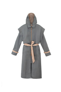 Gabardina Benedetta duo capucha agua