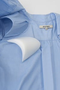 Marieta blue oxford shirt