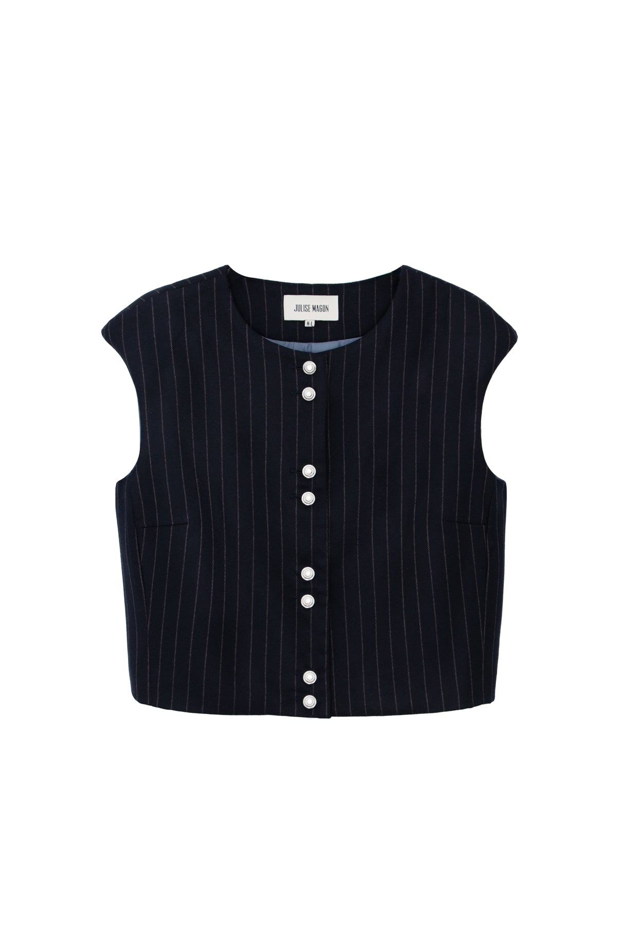 Veronica Navy Vest