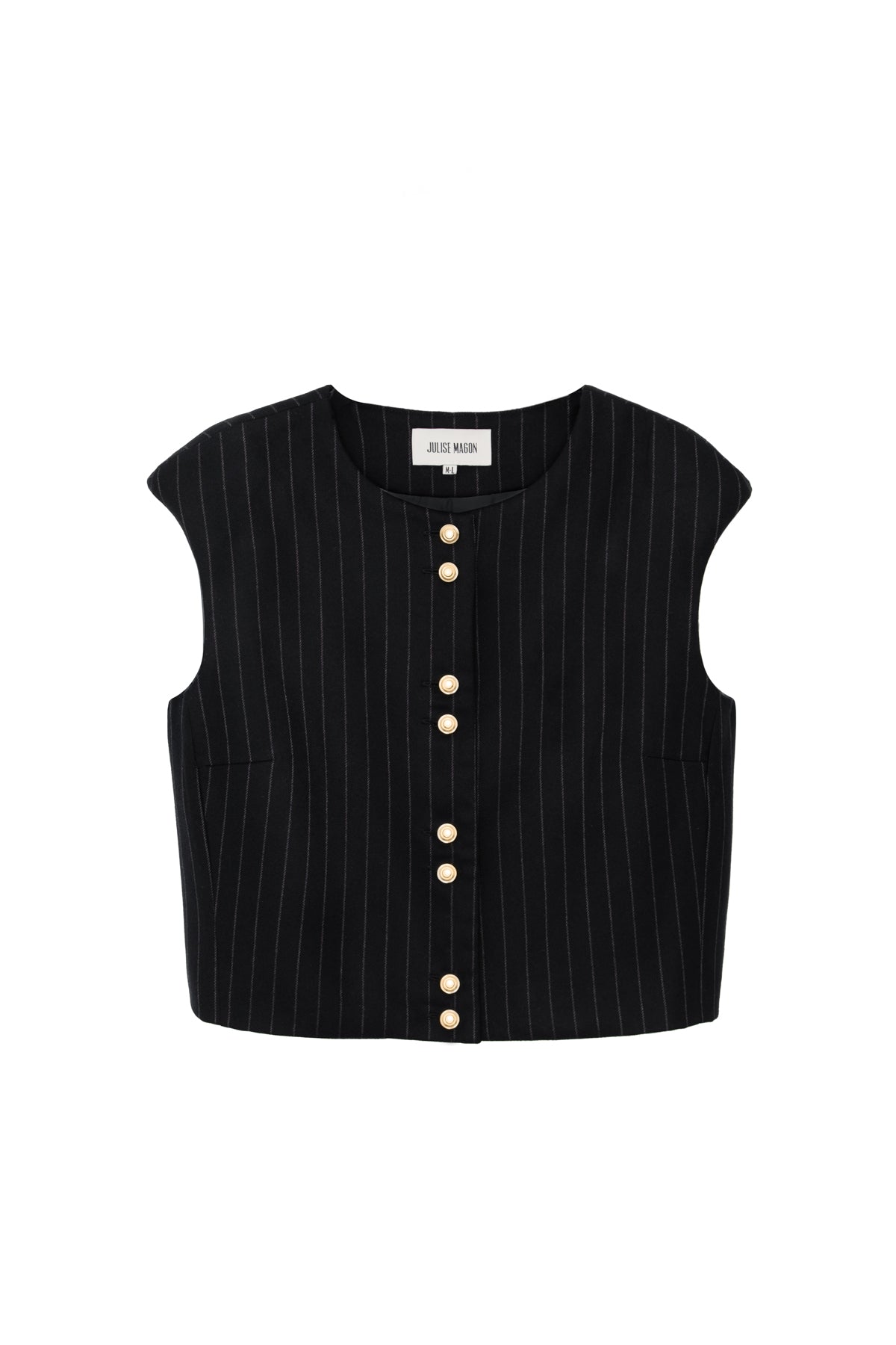 Veronica black vest
