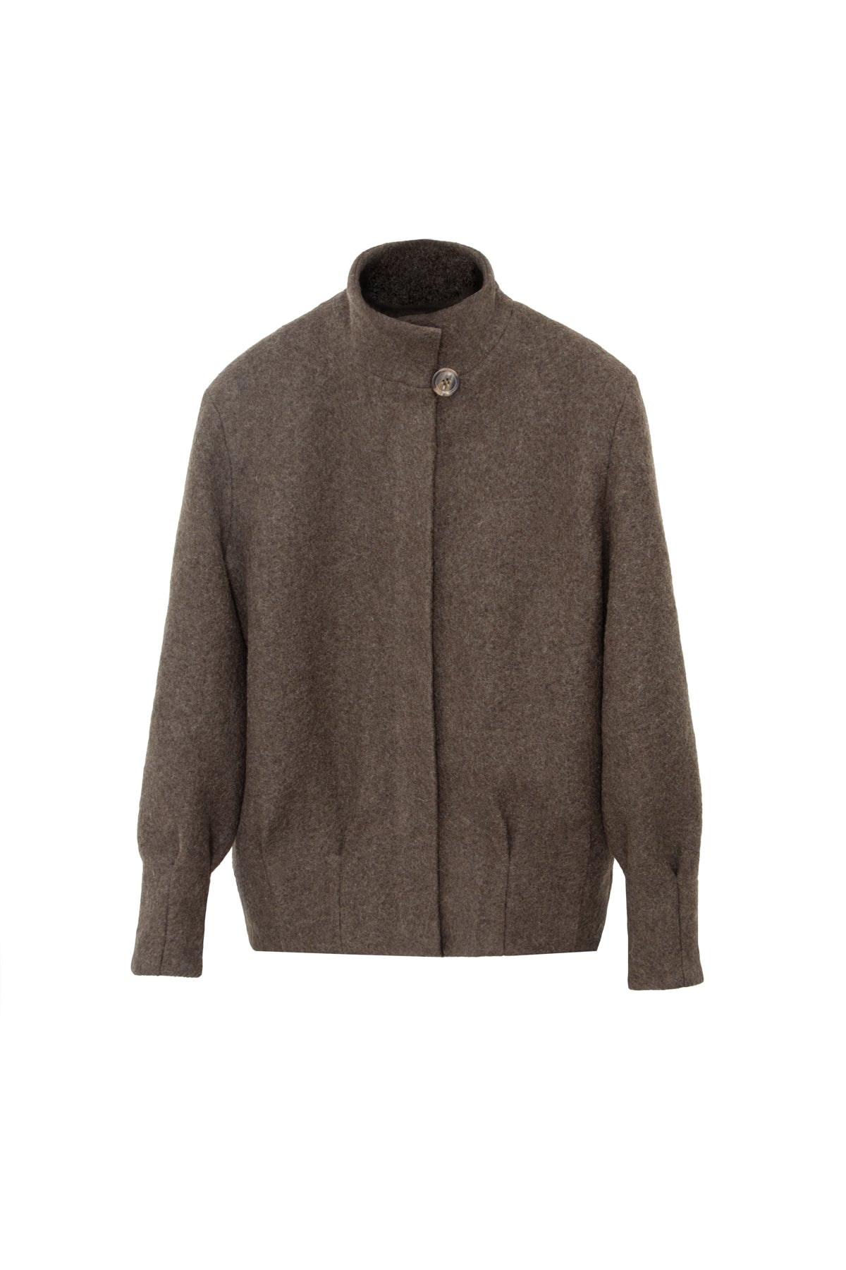 Green cooked wool Eva jacket
