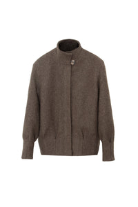 Green cooked wool Eva jacket