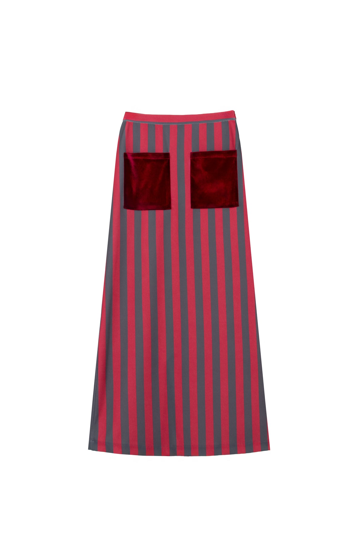 Claudia skirt with red stripes