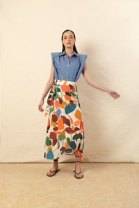 Falda Sole tropical