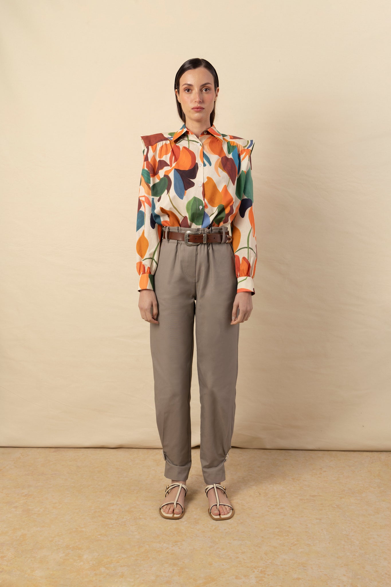 Camisa Marieta tropical