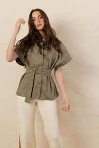 Camisa Noelia khaki
