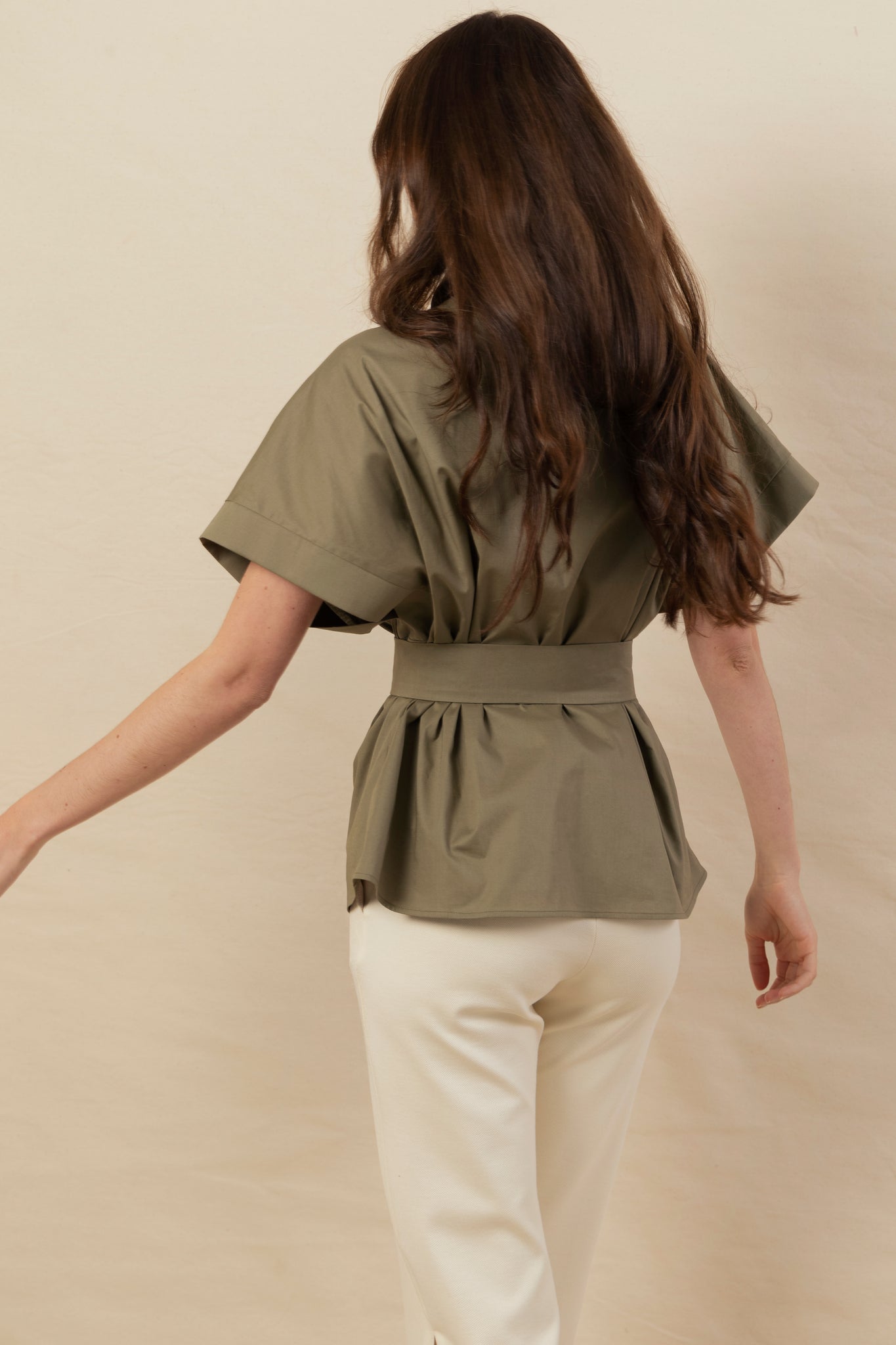 Camisa Noelia khaki