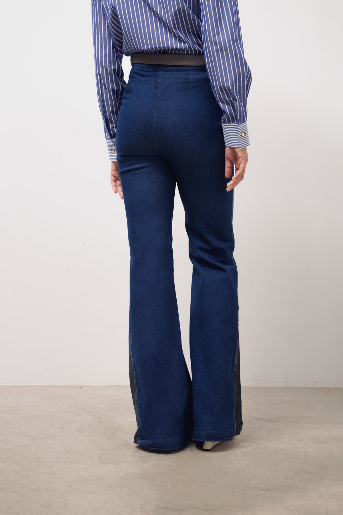 Pantalones Icíar denim slim marino