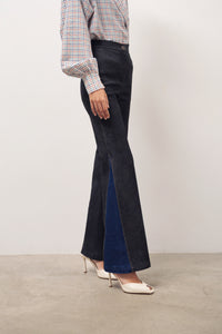 Pantalones Icíar denim slim negro