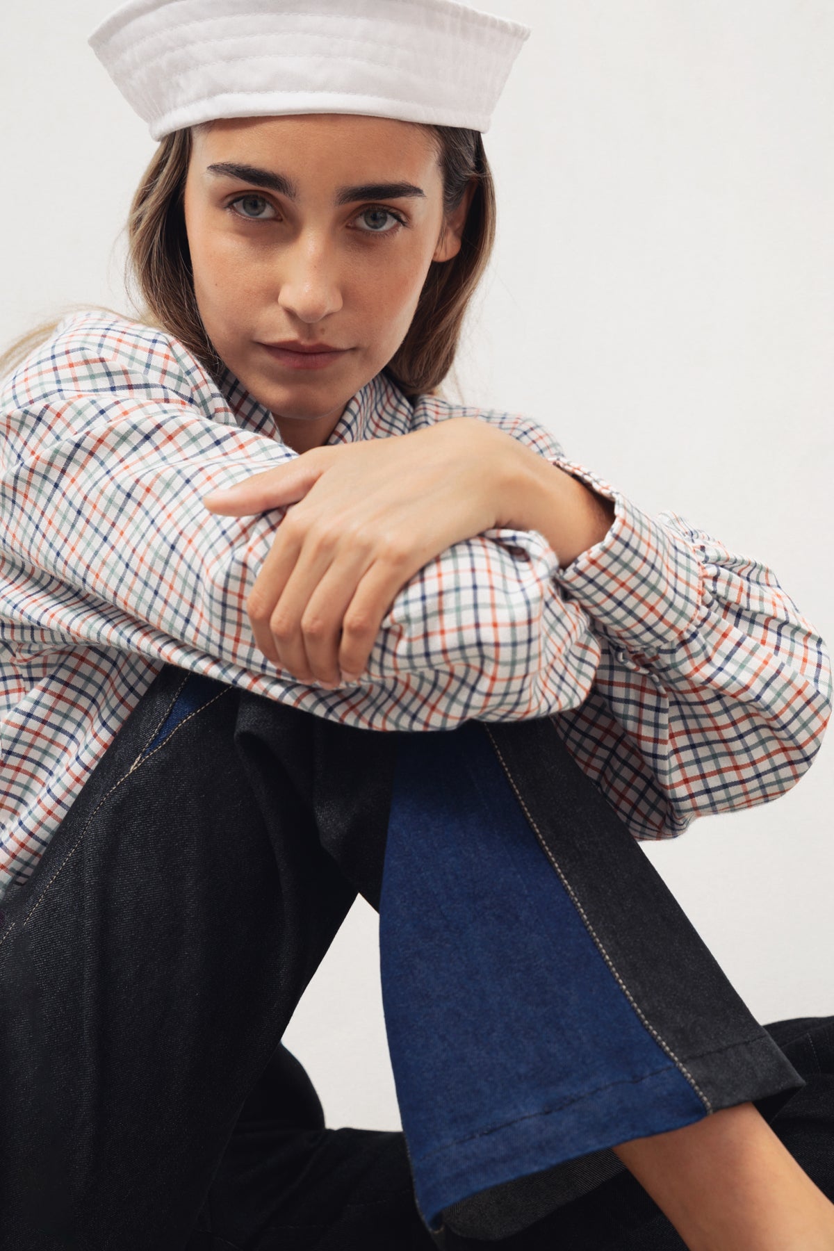 Pantalones Icíar denim slim negro