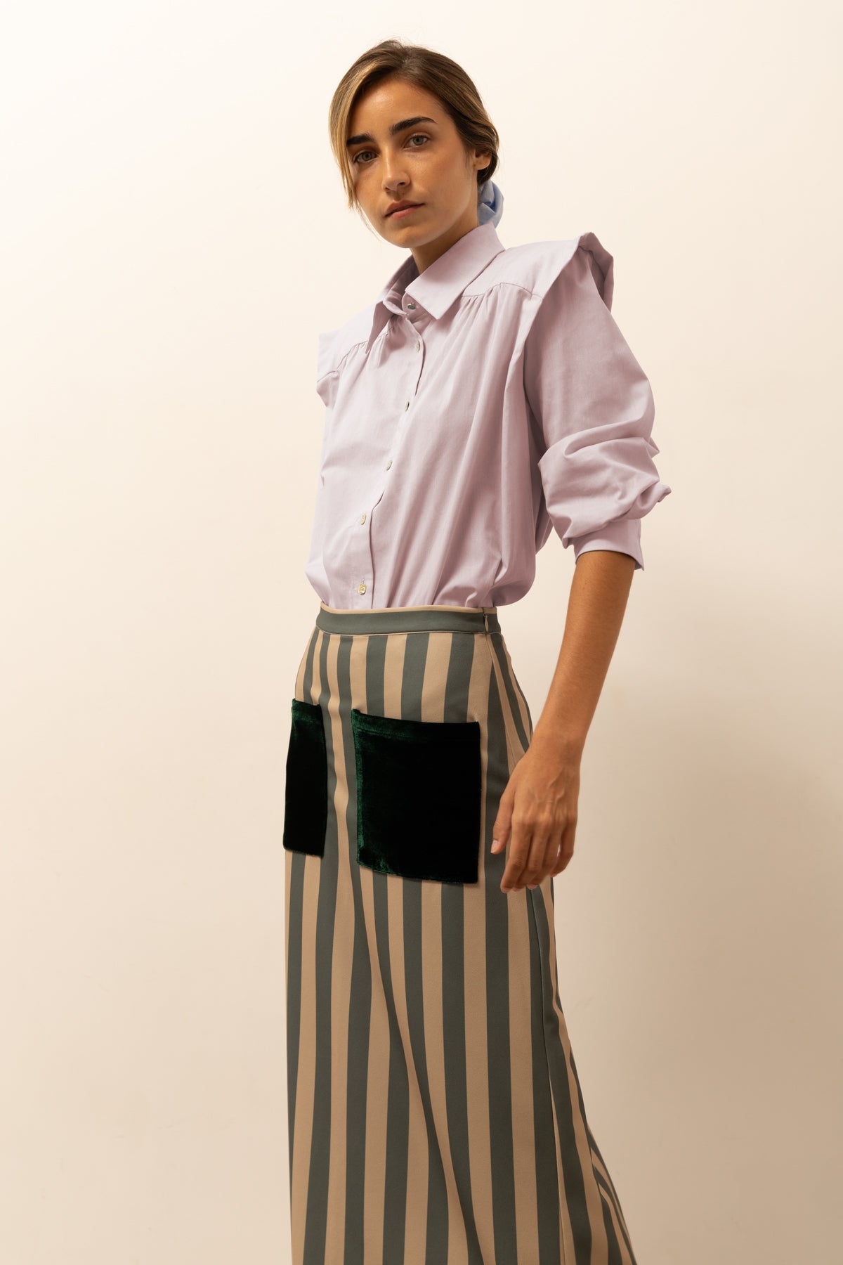Marieta powder pink shirt