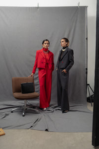 Pantalones Adela rojo