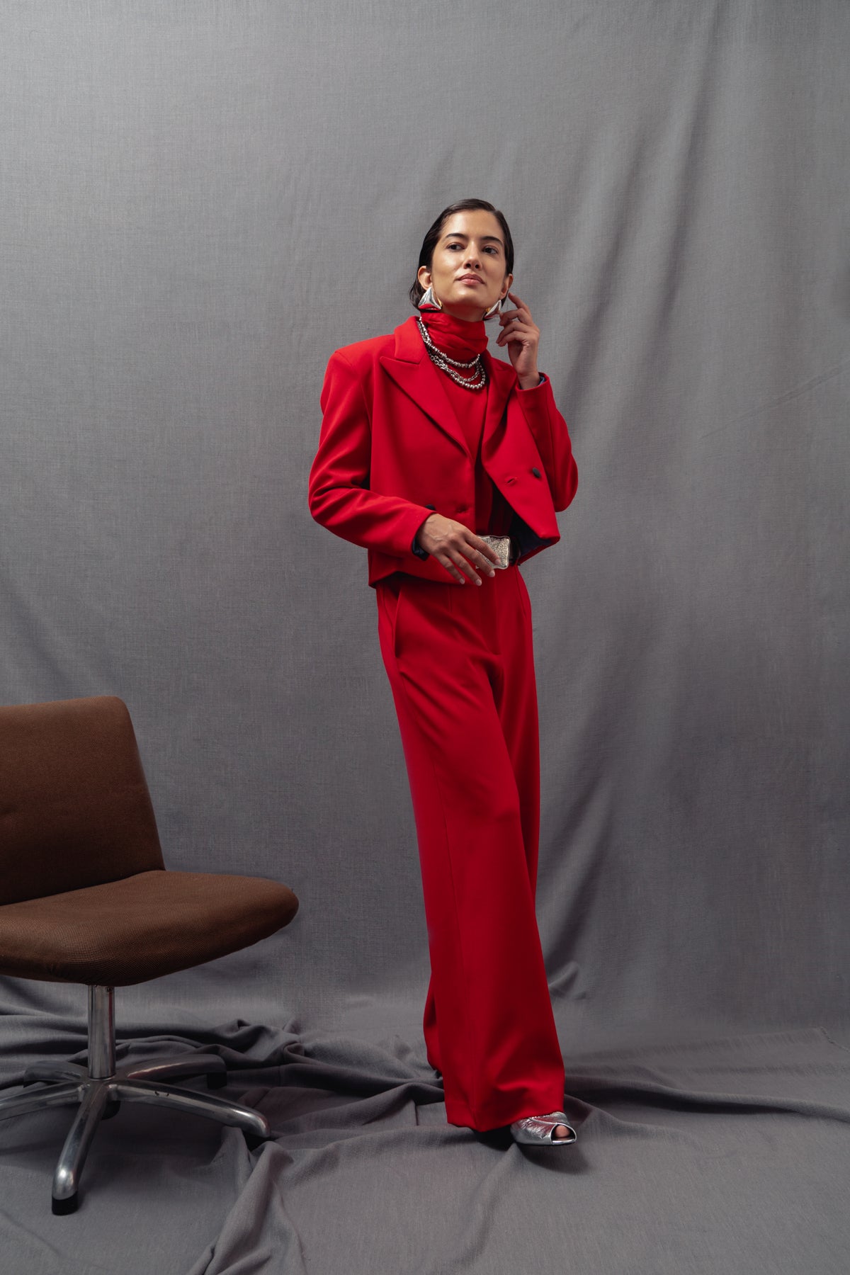 Chaqueta Chloe roja