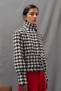 Bomber Valentina joya pata de gallo
