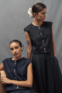 Veronica black vest