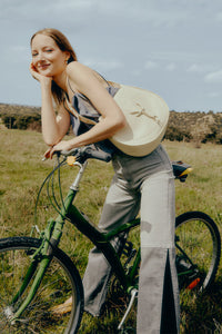 Pantalón Alba elastico gris