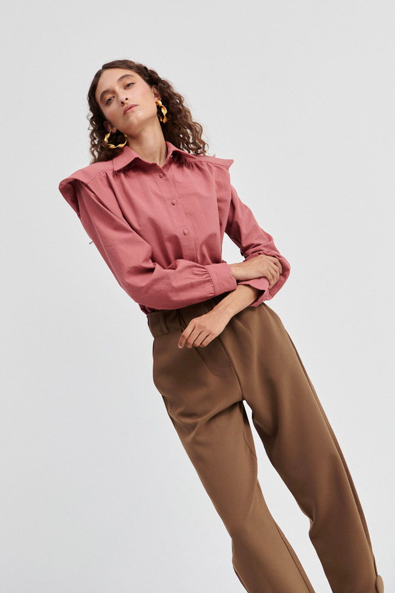 Camisa Miru Rosa Palo