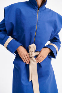 Gabardina Benedetta Azul