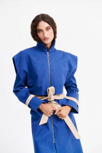 Gabardina Benedetta Azul