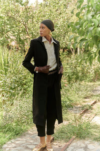 Abrigo Mariana Negro