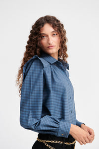 Camisa Marieta Cuadros Azules