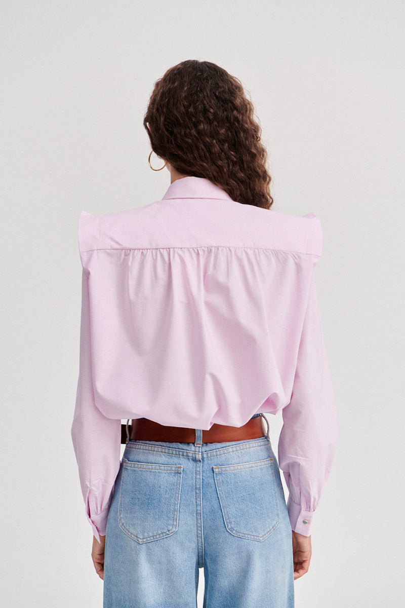 Camisa Marieta Rosa Suave