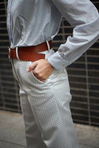 Pantalón Valerie Plateado