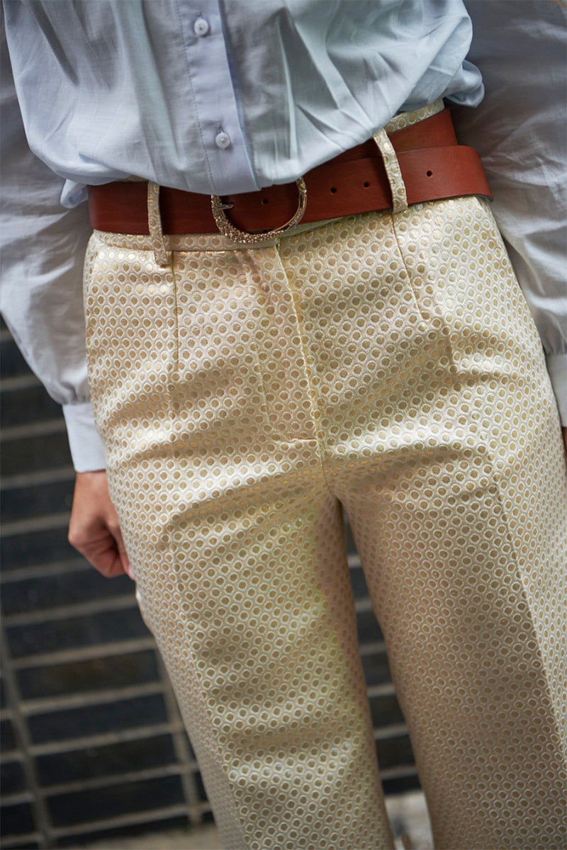 Pantalón Valerie Dorado