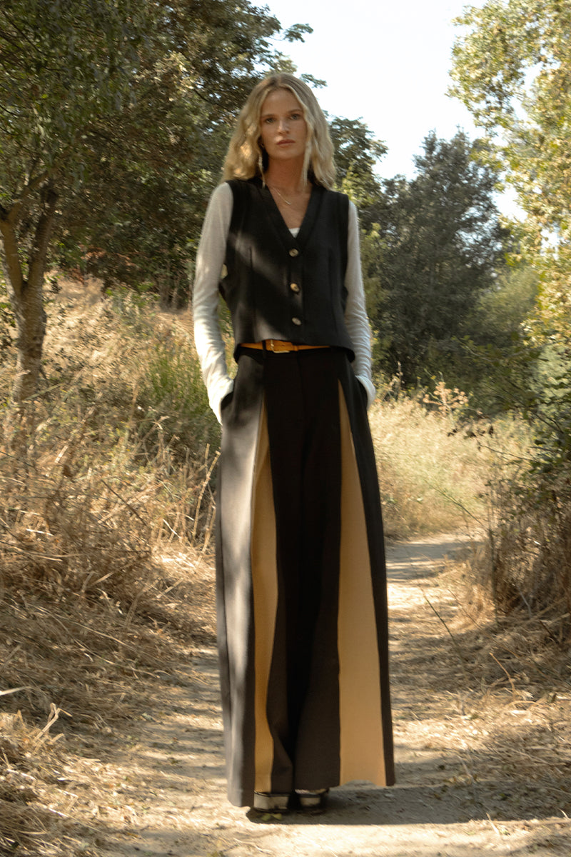 Chaleco Petra Marrón Oscuro