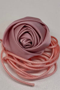 Pink Flower Choker