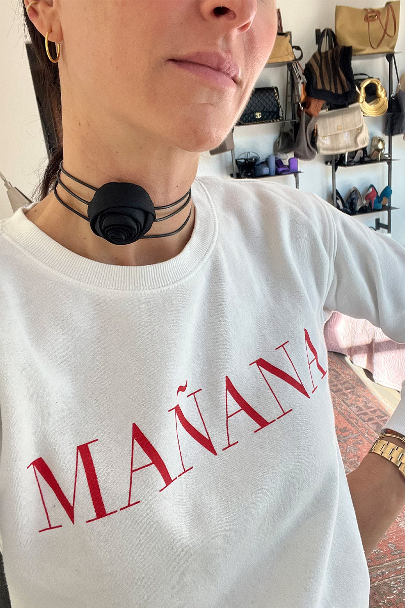 Choker Flor Negra