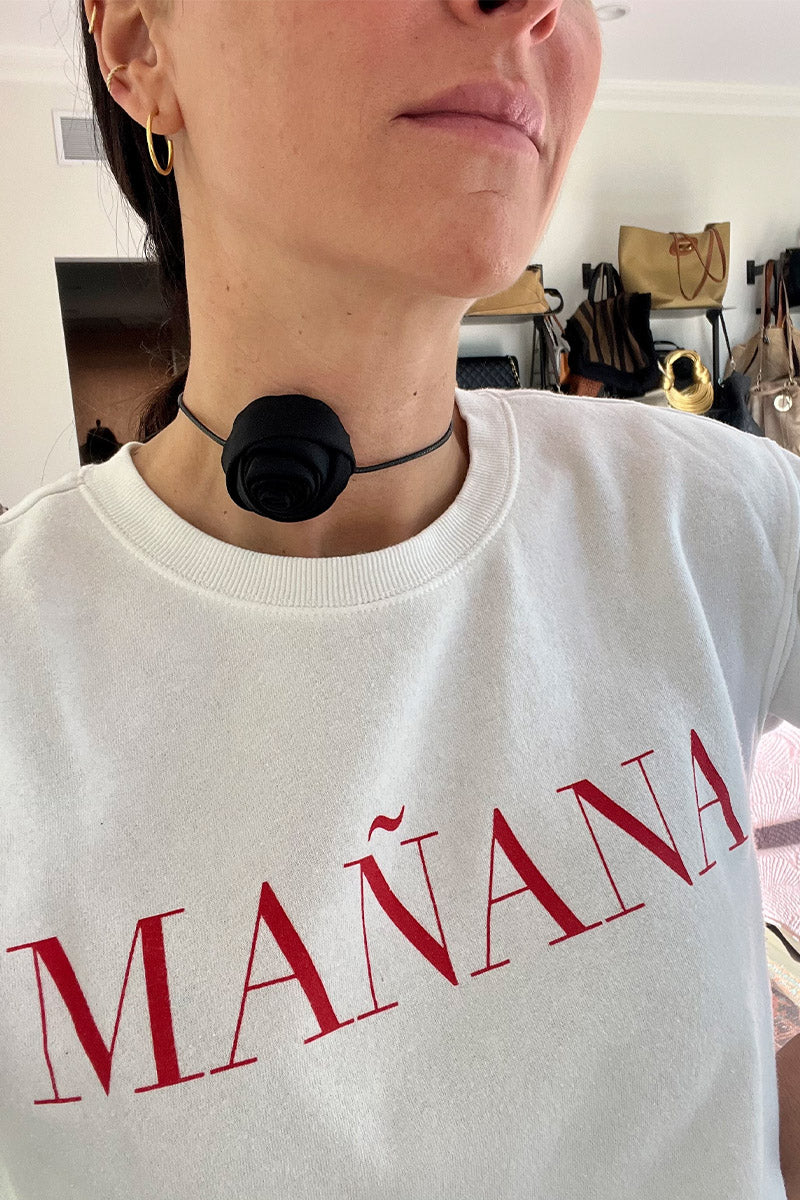 Choker Flor Negra