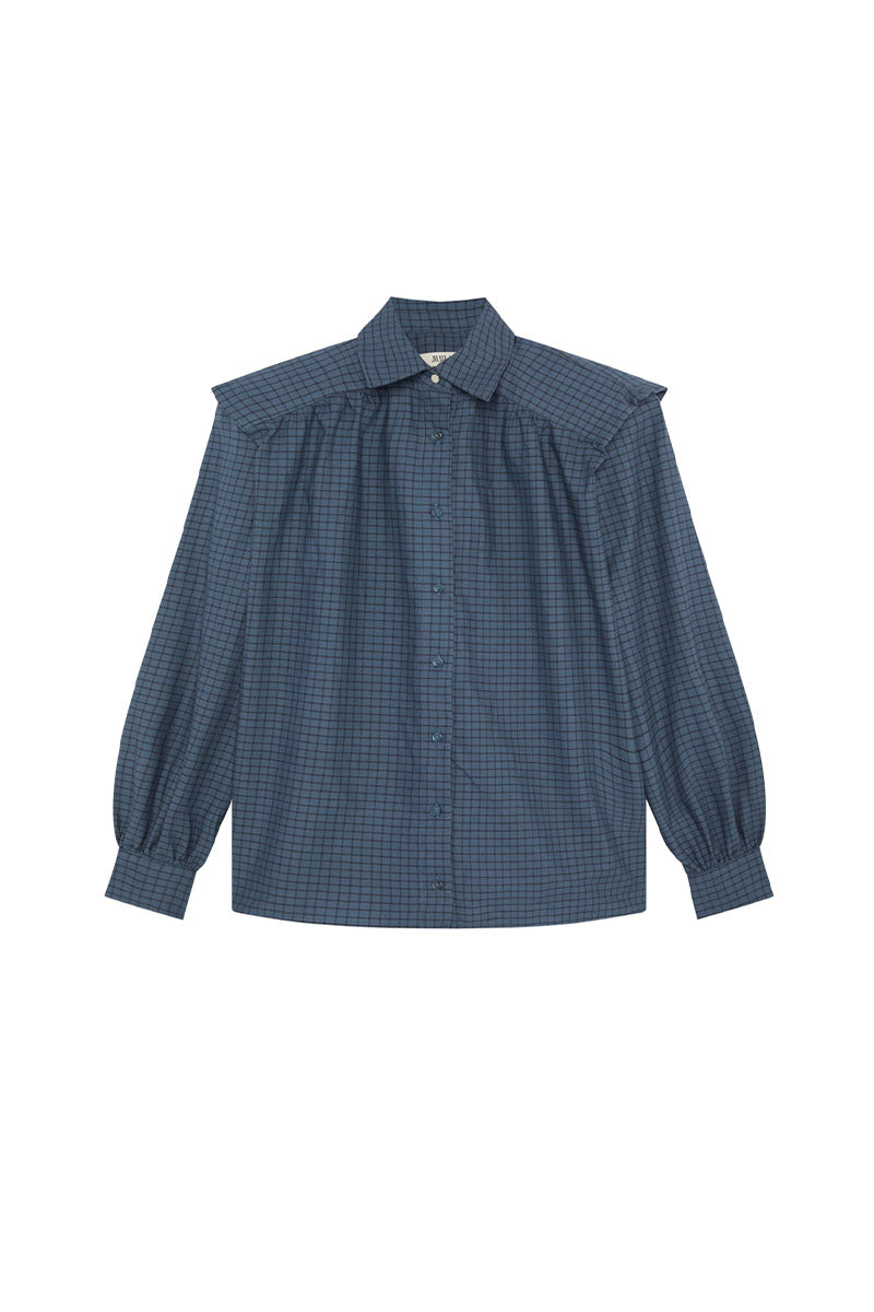 Camisa Marieta Cuadros Azules