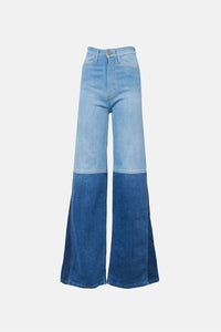 Pantalón Alba elastico azul