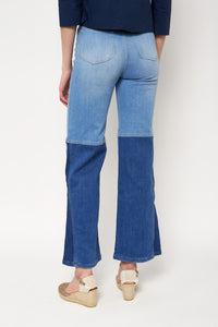 Pantalón Alba elastico azul