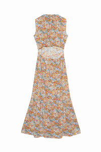 Vestido Julieta Multiflores Largo