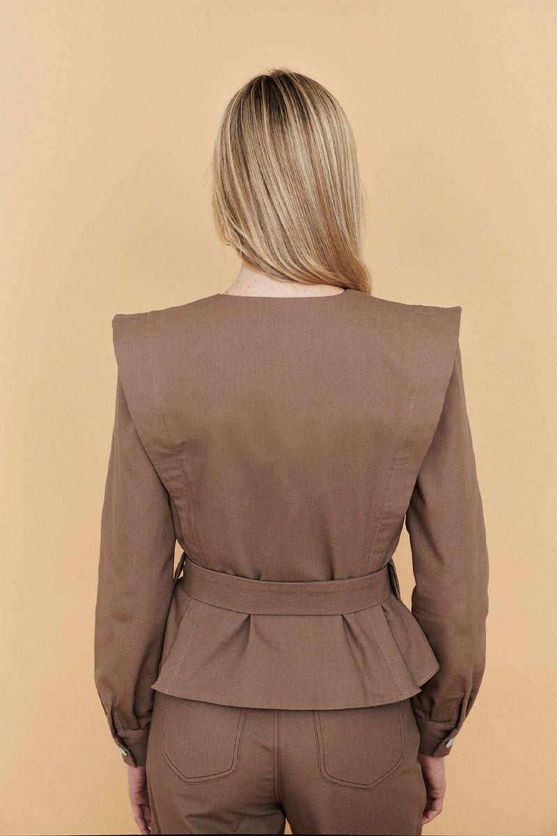 Chaqueta Lourdes Topo